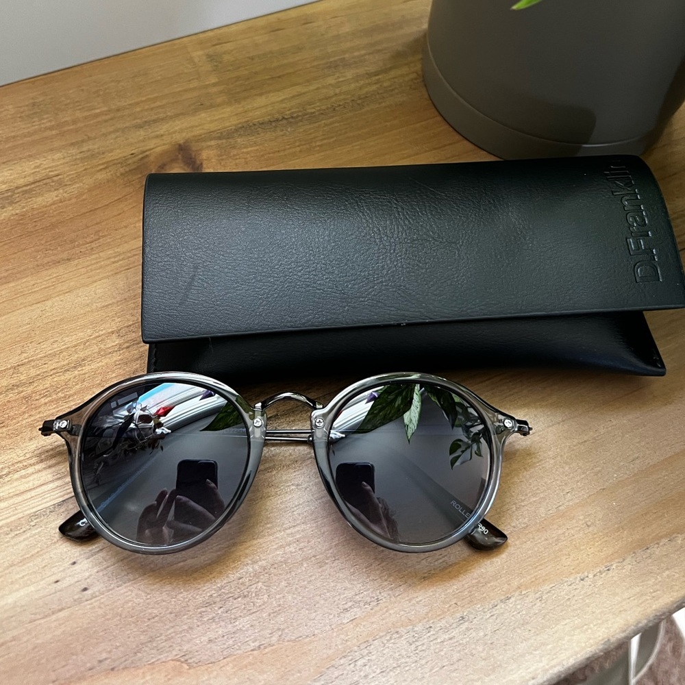 D. Franklin Roller TR90 Sunglasses in Grey